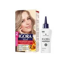 Tinte Igora Vital 8-1 Rubio Claro Cenizo + Oxigenta Gratis