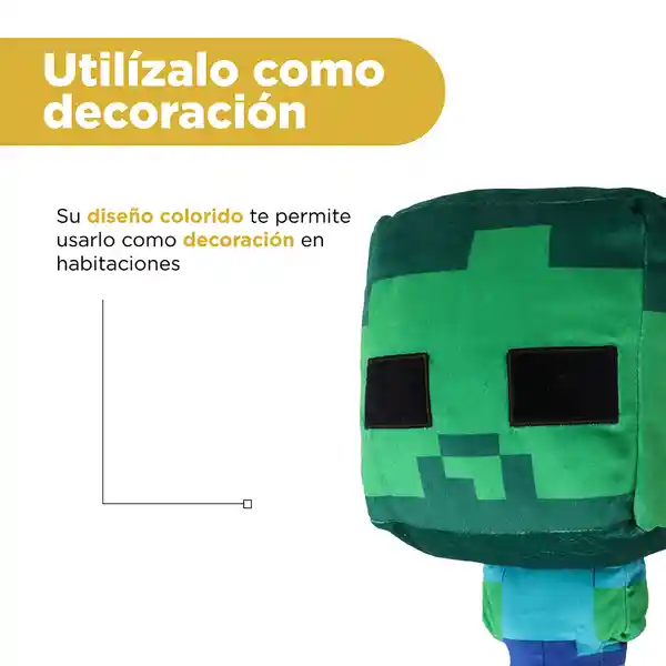 Peluche Zombie Serie Minecraft 10 in Miniso