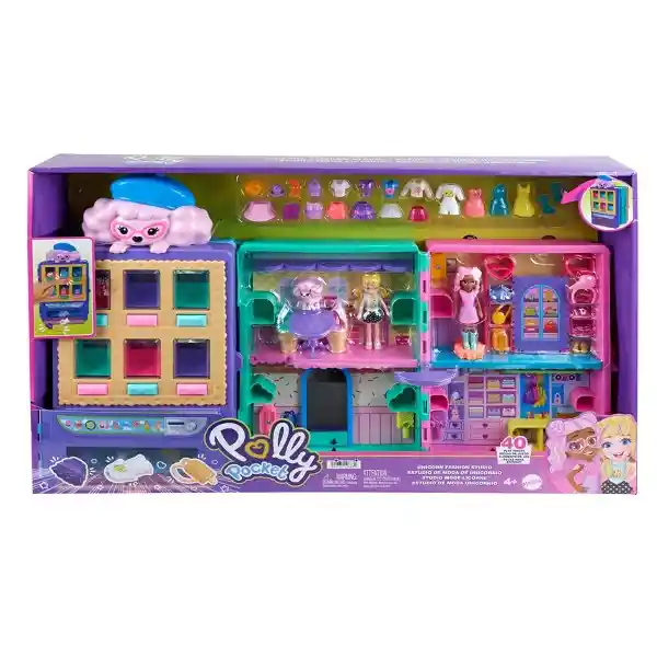 Polly Pocket Juego Servicio de Modas Dulces HKW12