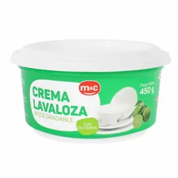 M&c Crema Lavaloza Biodegradable con Glicerina