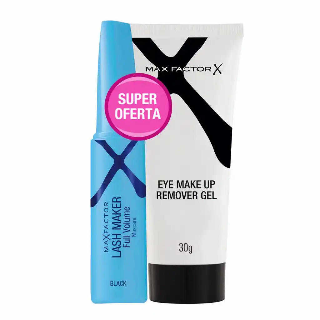 Max Factor Kit Pestañina Full Volume + Desmaquillador