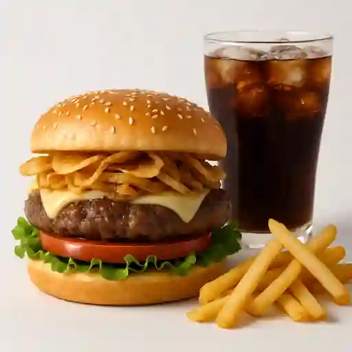 Hamburguesa clásica - combo