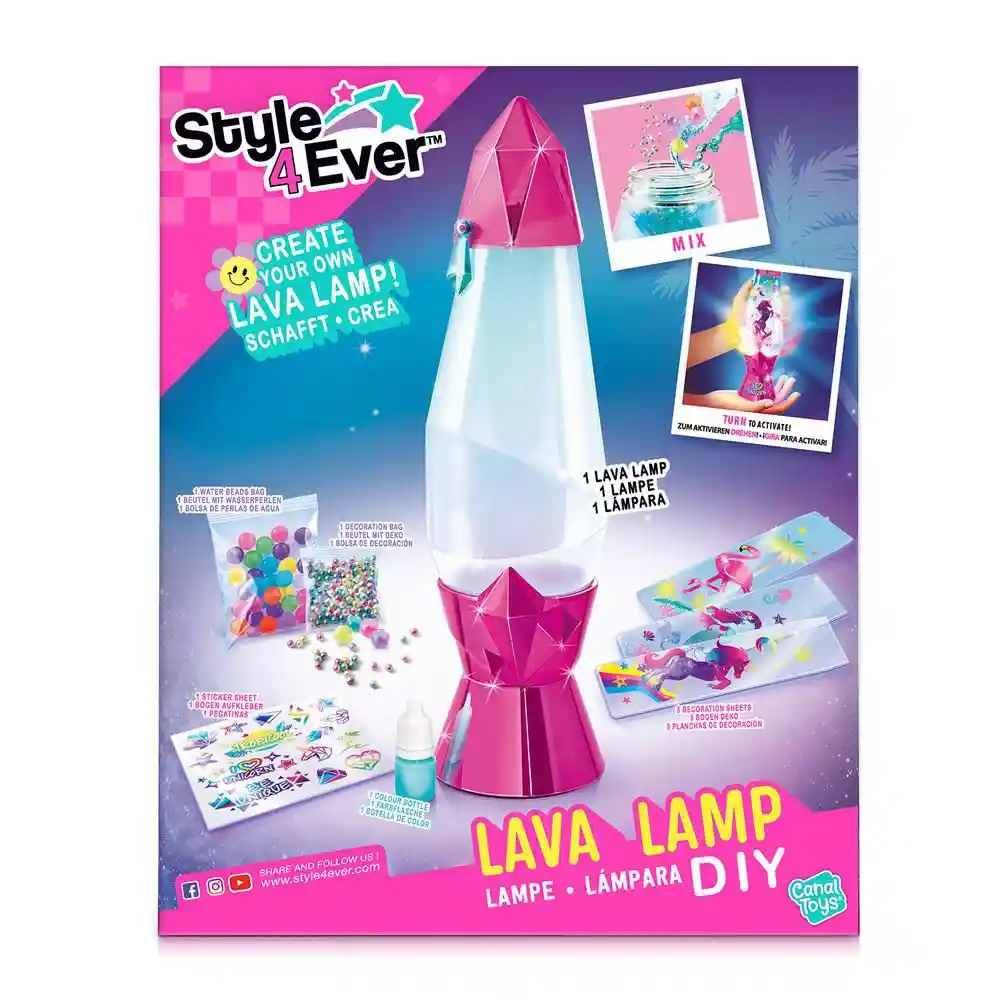 Lampara de Lava Canal Toys