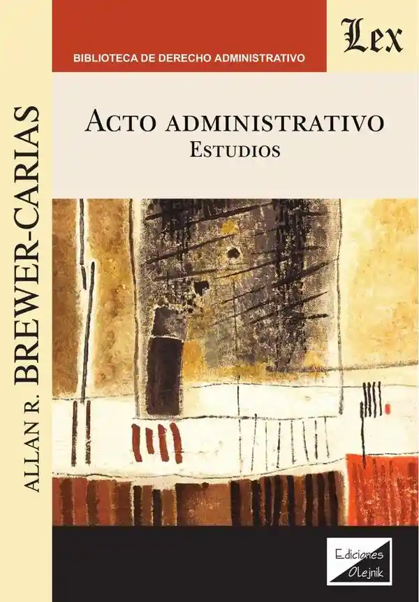 Acto Administrativo. Estudios
