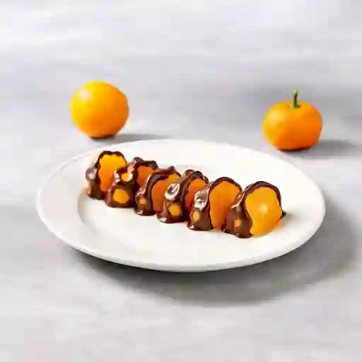 Cascos De Naranja Con Chocolate