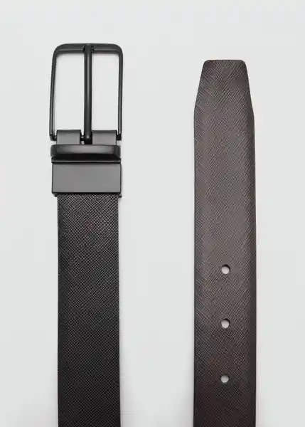 Cinturón Emili5 Negro Talla 92 Hombre Mango