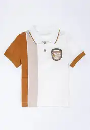 Camiseta Polo Blanco 4T