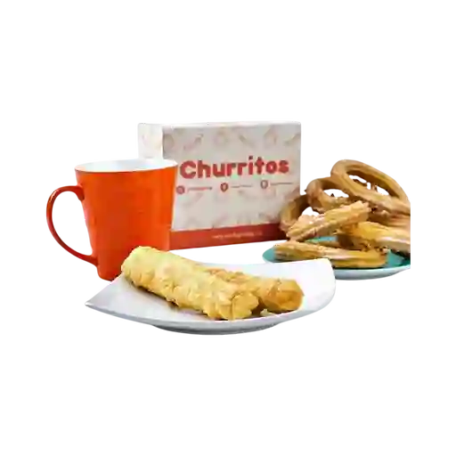 Combo Caja Churros + 2 Dedos Queso