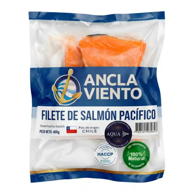 Filete de Salmón Pacífico Ancla y Viento