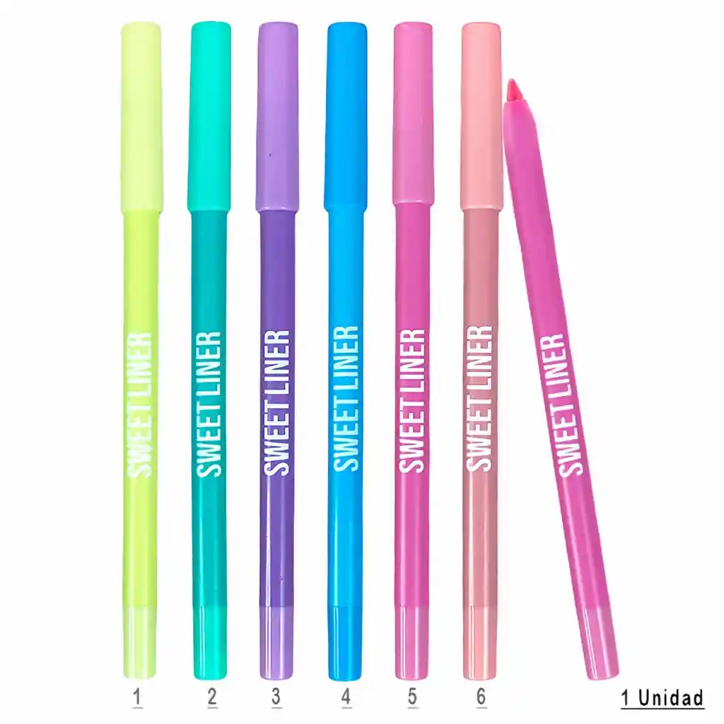 MISS COSMETICS Lápiz Delineador Color Pastel Ref 2101