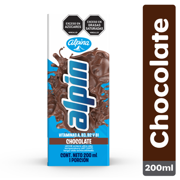 Alpin Leche Sabor Chocolate 200 ml