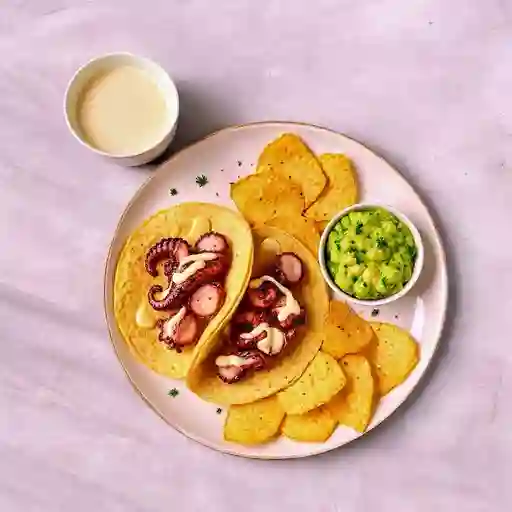 Tacos de pulpo
