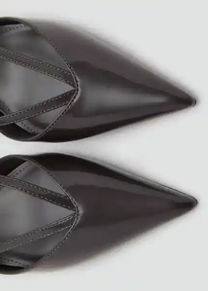 Zapatos Infinity Gris Oscuro Vigoré Talla 38 Mujer Mango