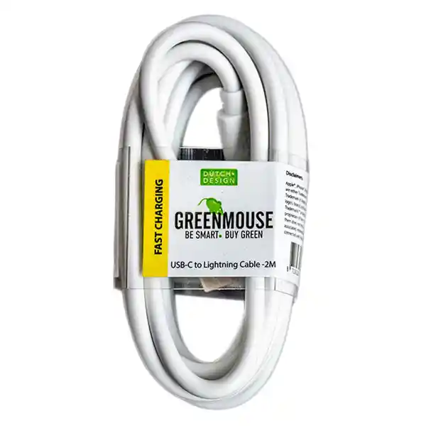 Greenmouse Cable Usb-C a Lightning Blanco 200 cm
