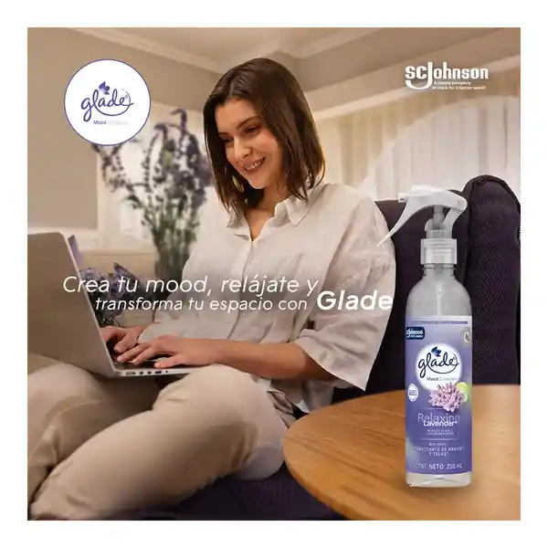 Glade Aromatizante de Ambiente y Telas Mood Collection 230 mL