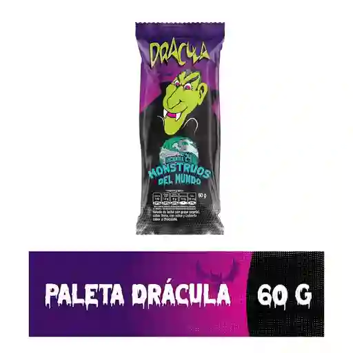 Drácula Paleta Helada Monstruos 