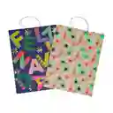 Set 2 Bolsas Navidad Diseño 0012