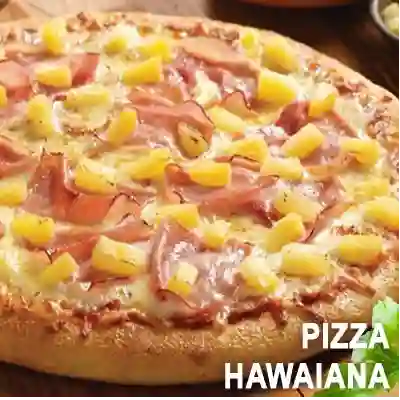 Pizza hawaiana mediana