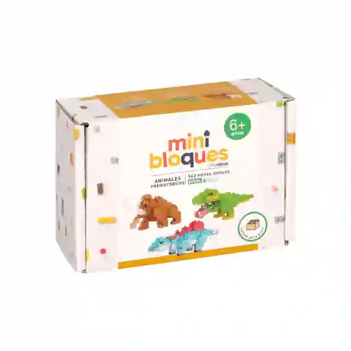 Mini Bloques Nivel 1 Animales Prehistoricos