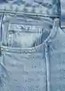 Jean Paula Tejano Medio Talla 36 Mujer Mango