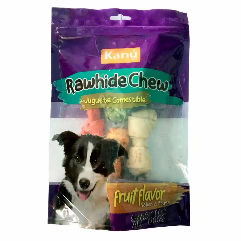 Kanu Juguete Para Perro Comestible Mini Huesos Con Fruta