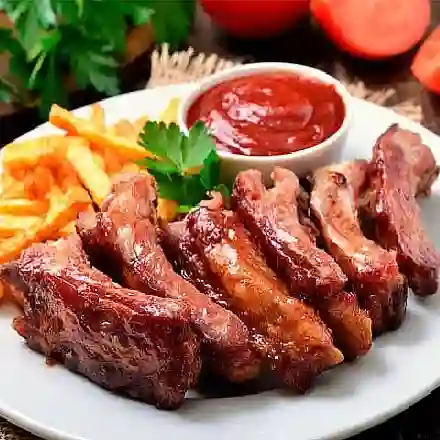 Costilla barbecue
