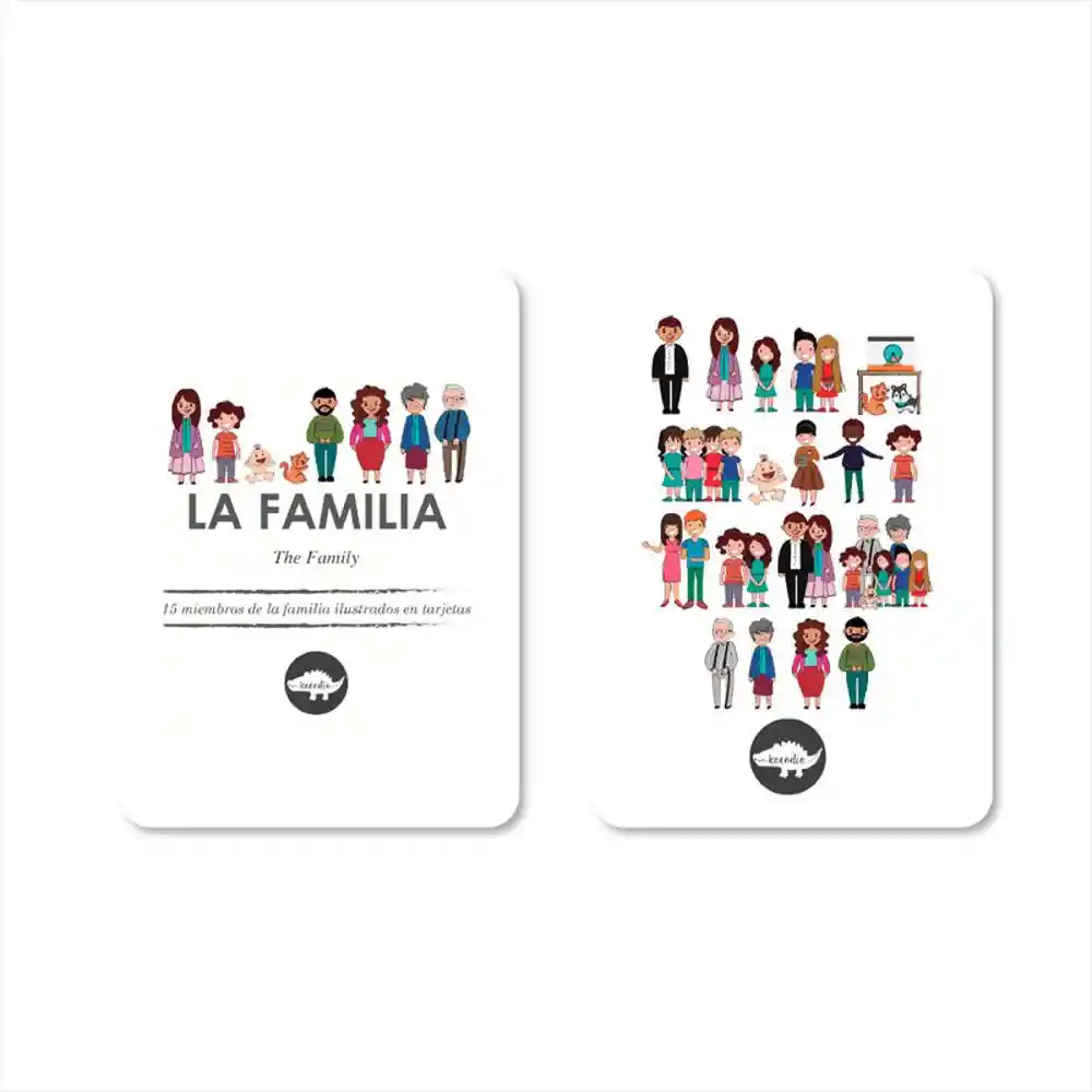 Flash Cards la familia