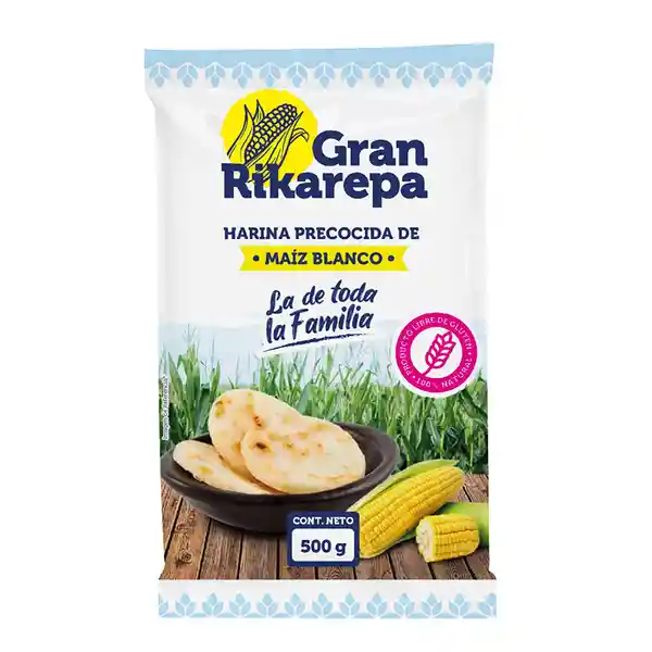 Gran Rikarepa Harina Precocida Blanca