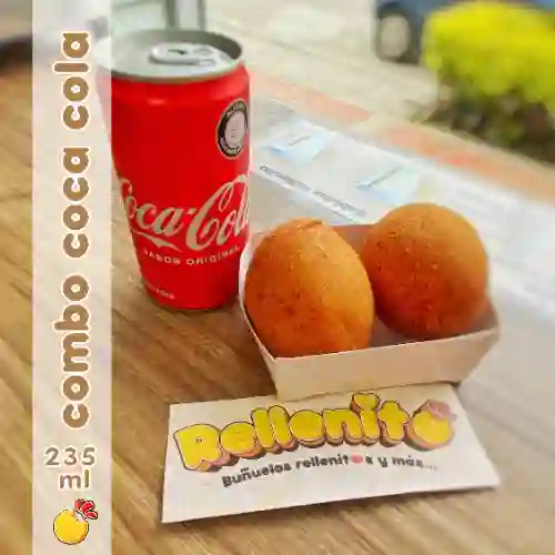 Combo 2 Rellenitos con Coca Cola