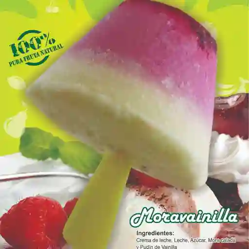 Helado de Mora-Vainilla