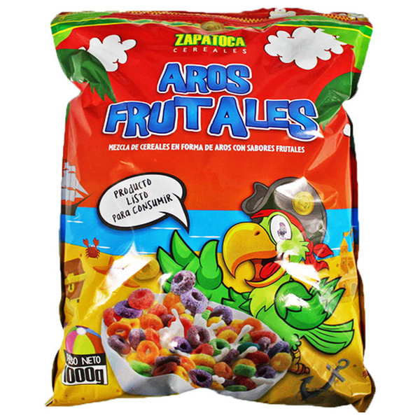 Zapatoca Cereal Aros Frutales 1000 g