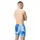 Pantaloneta Digital Printed Leisure 16 Pulgadas Hombre Azul-s