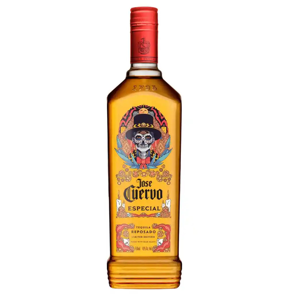 Jose Cuervo Tequila Especial Reposado Calavera