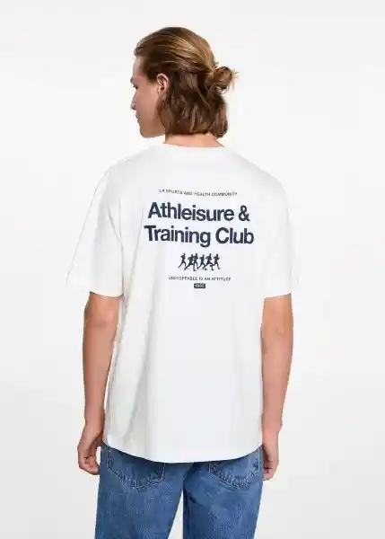 Camiseta Athlete Off White Talla 21 Teen Niños Mango