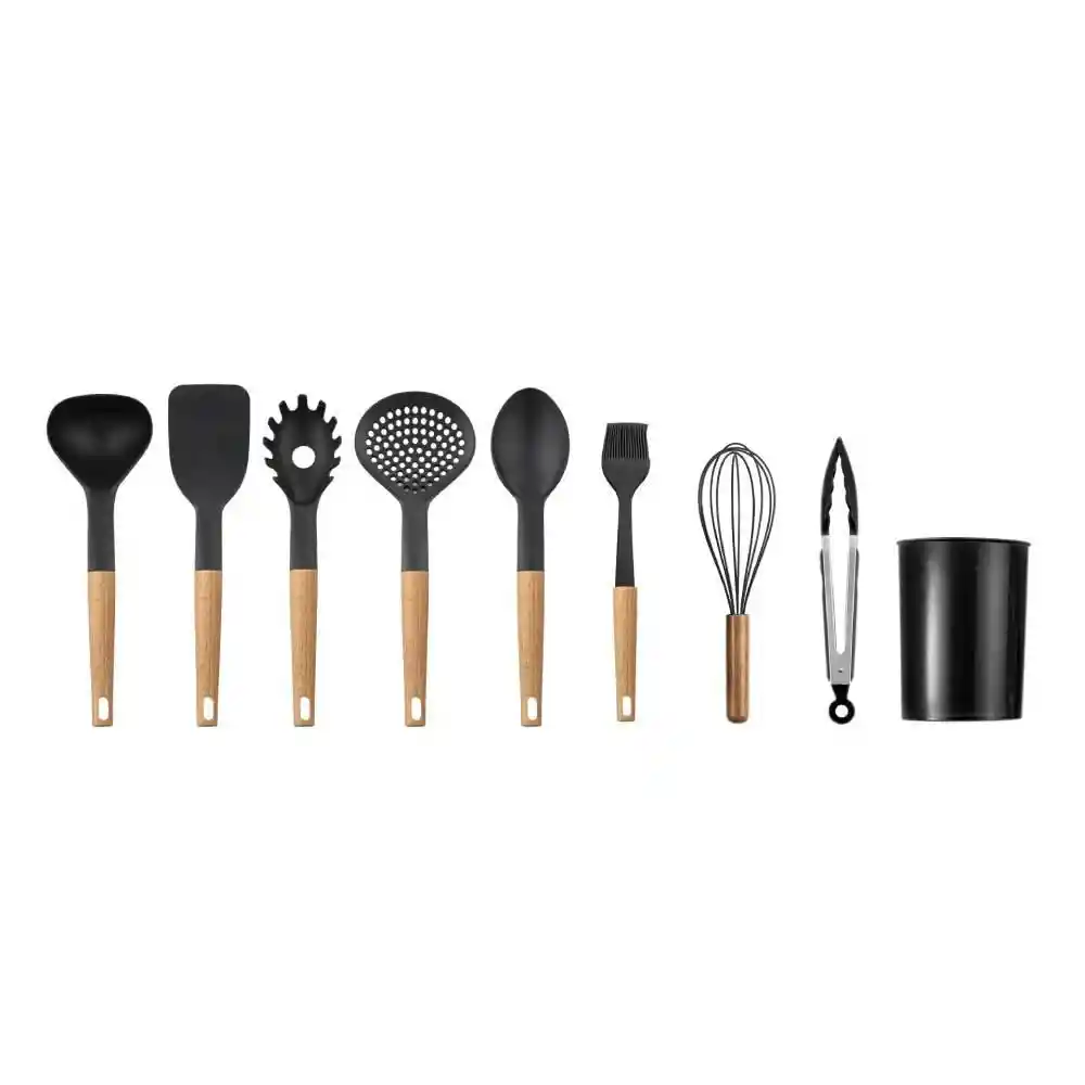 Set de Utensilios de Cocina 9 Piezas Finlandek Ktg38