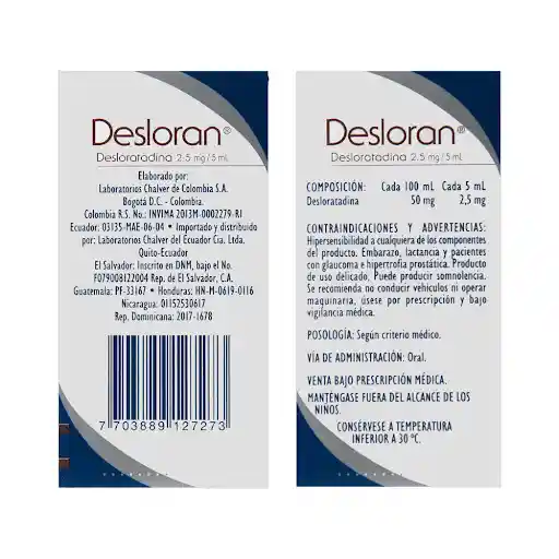 Desloran (2.5 mg)
