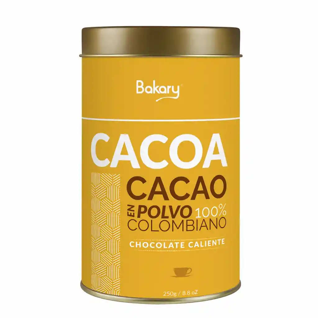 Bakary Cacao en Polvo 100% Colombiano