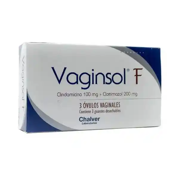 Vaginsol F (200 mg / 100 mg) 3 Óvulo