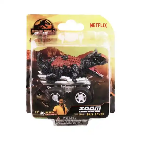 Jurassic World Carro Pull Back Surtido