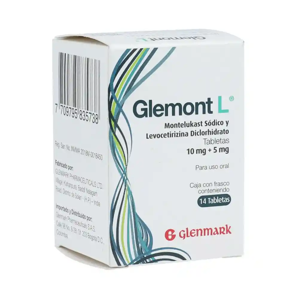 Glemont L Tabletas (10 mg / 5 mg)