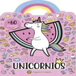 Stickers Picnic de Unicornio El Gato de Hojalata