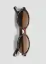 Gafas de Sol Fita Chocolate Talla 99 Mujer Mango