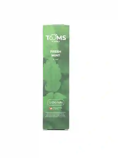 Tooms Vapes Dispositivo Desechable Mint 2000