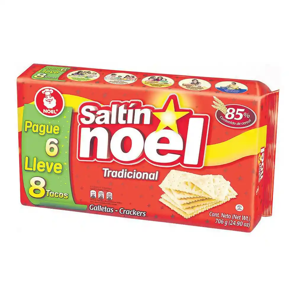 Saltin Noel Galletas Saladas Tradicional