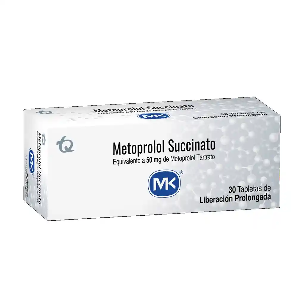 Metoprolol Succinato 50 Mg
