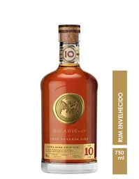 Bacardi Ron 10 Años 750 mL