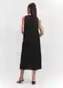 Vestido Turmalin-A Negro Talla XS Mujer Mango