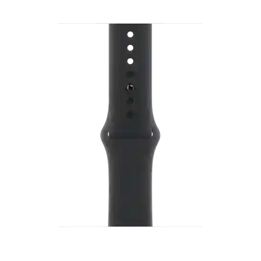 Correa Deportiva Negra Para Caja de 46 mm S/M