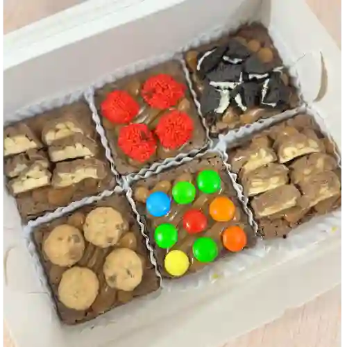 Combo Caja X6 Brownies Melcochudos