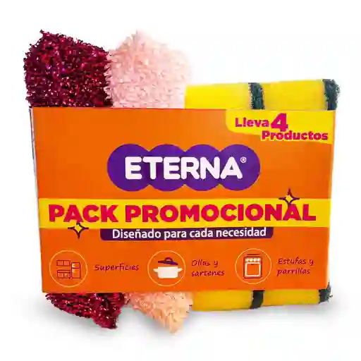 Esponja Eterna Pack X4 Unds